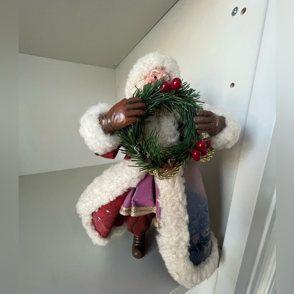 Vintage Thomas Kinkade Old world CHRISTMAS Journey’s End 8" Santa Claus Figurine - Picture 16 of 16